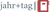 Logo: jahr+tag